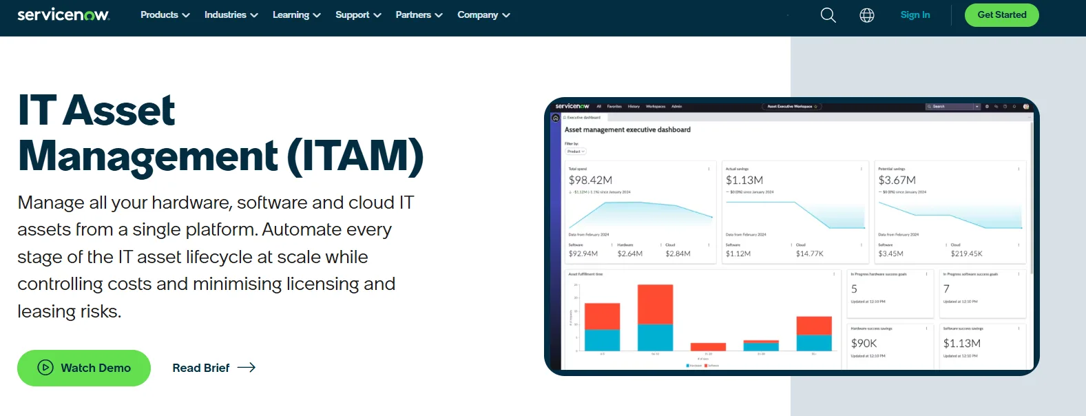 ServiceNow platform screenshot