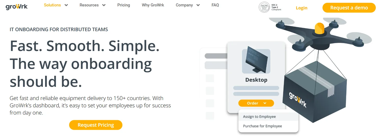 Growrk platform screenshot