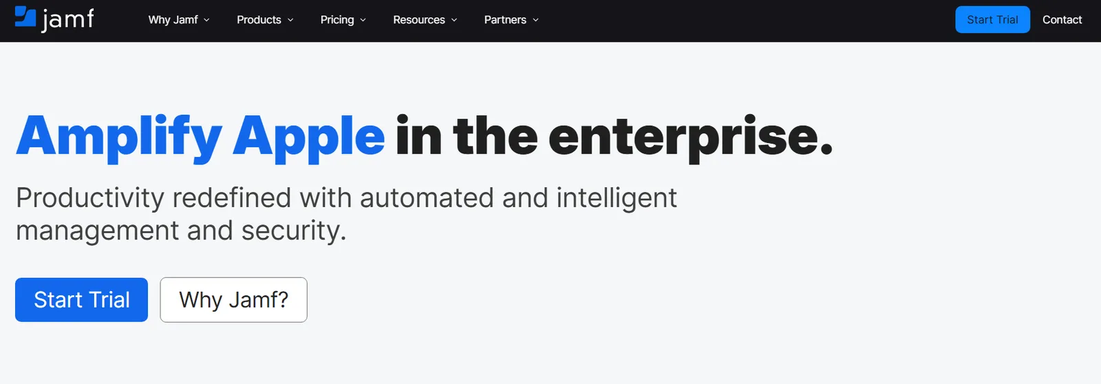 Jamf platform screenshot
