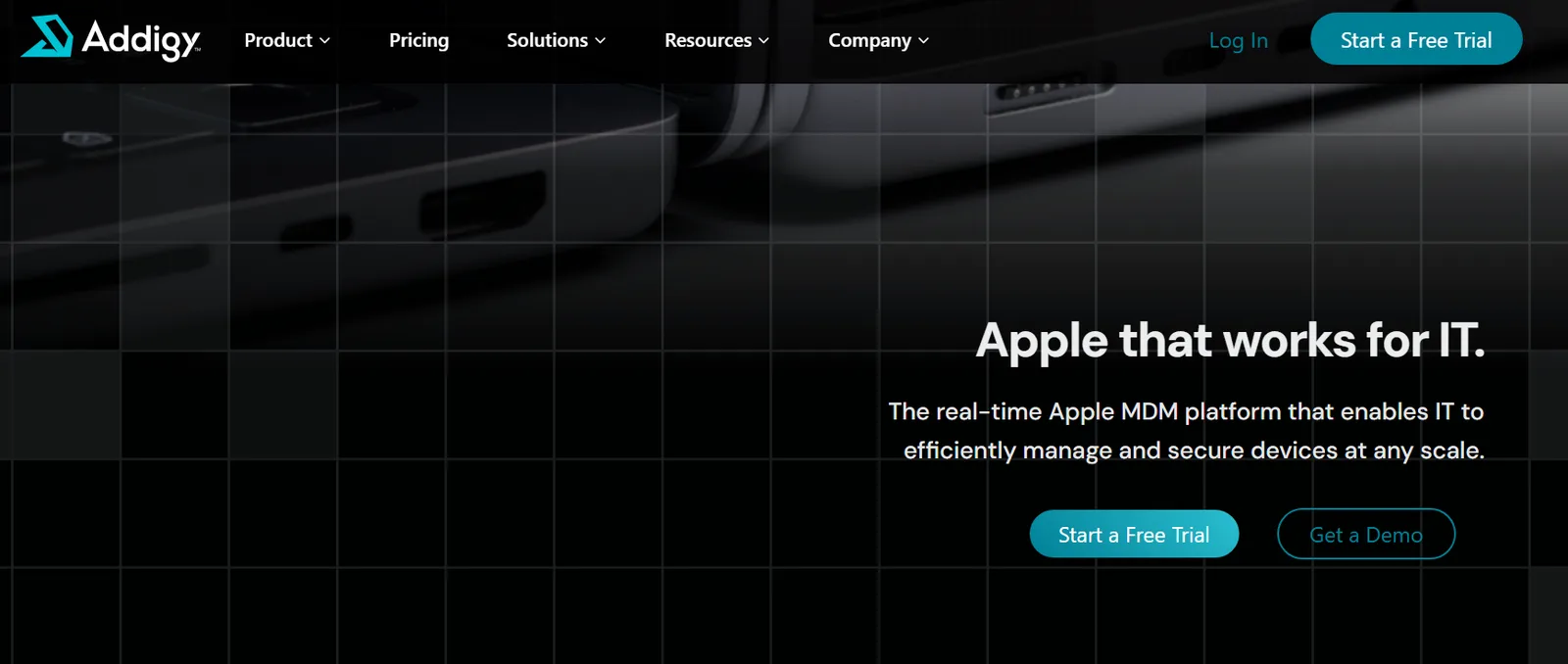 Addigy platform screenshot
