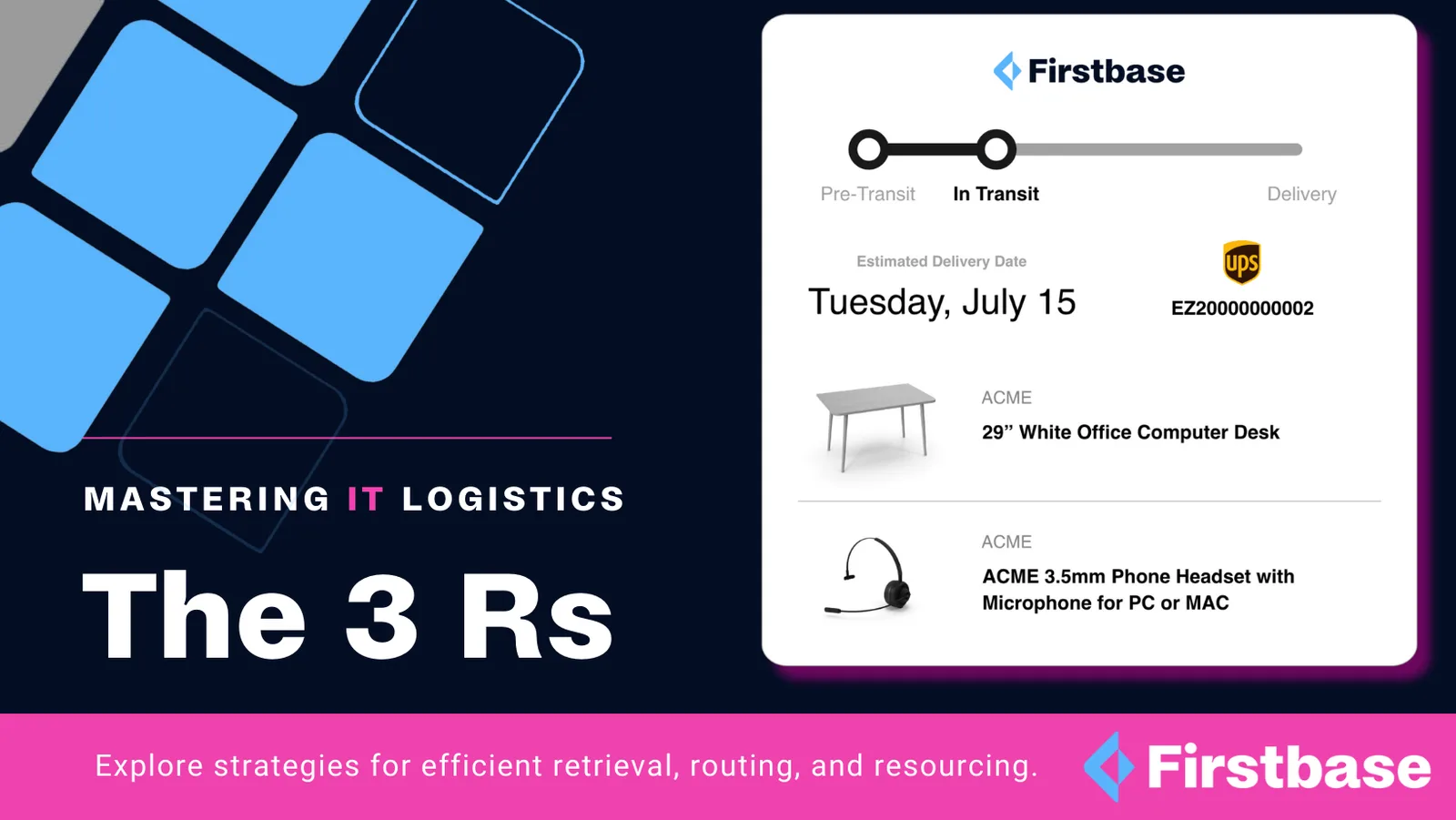 Mastering IT Logistics with the Three "R" Strategy