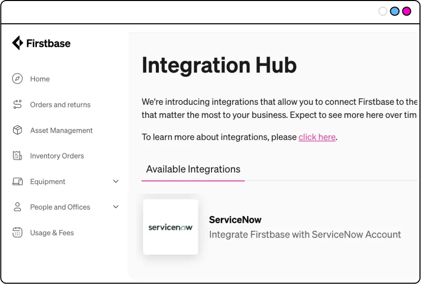ServiceNow Integration With Firstbase